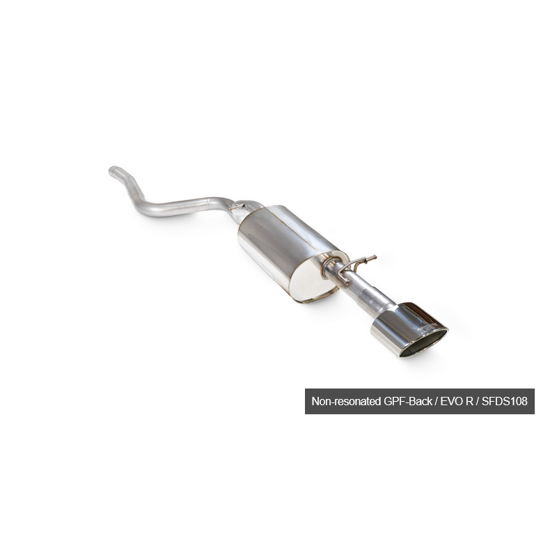 Echappement avec silencieux GPF non résonnant SCORPION Ford Puma ST LINE 1.0 l