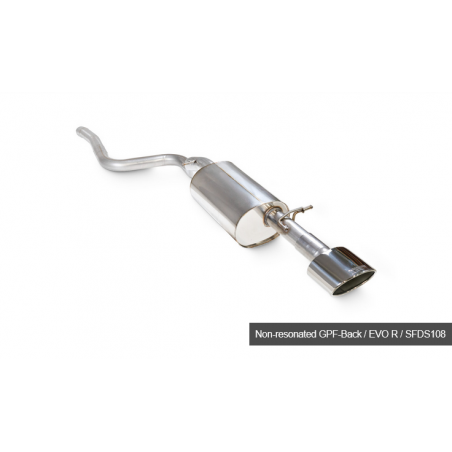 Echappement avec silencieux GPF non résonnant SCORPION Ford Puma ST LINE 1.0 l