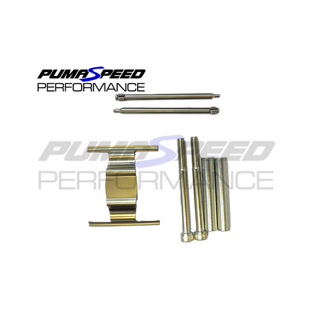 Kit de freins Pumaspeed Racing 6 pistons 355 mm - Lot de 2 clips de retenue - Fiesta Mk8 1.0 MHEV