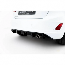 Diffuseur Arrière Complet Maxton Ford Fiesta Mk8 ST-Line Noir Brillant Diffuseur Arrière Complet Maxton Ford Fiesta Mk8 ST-Line Noir Brillant
