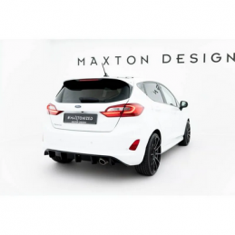 Diffuseur Arrière Complet Maxton Ford Fiesta Mk8 ST-Line Noir Brillant