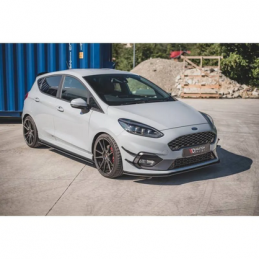 Sports Durabilité Rajouts Des Bas De Caisse Ford Fiesta Mk8 ST / ST-Line Noir