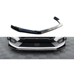 Lame Du Pare-Chocs Avant V.5 Ford Fiesta Mk8 ST / ST-Line Noir Brillant