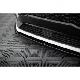 Lame Du Pare-Chocs Avant V.4 Ford Fiesta Mk8 ST / ST-Line Noir Brillant Lame Du Pare-Chocs Avant V.4 Ford Fiesta Mk8 ST / ST-Line Noir Brillant