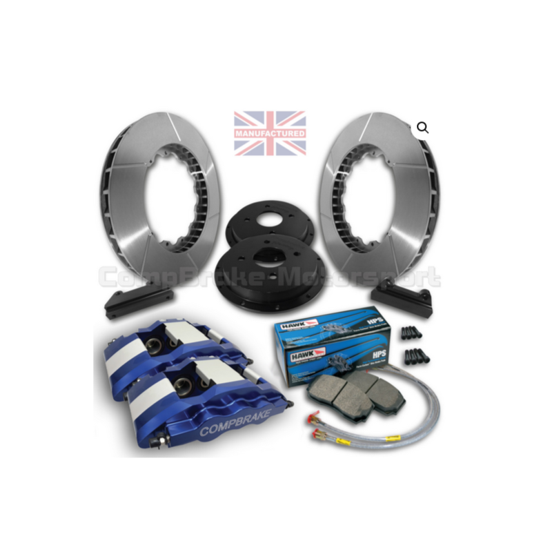 KIT ETRIERS 6 PISTONS 330x28 mm COMPBRAKE -FORD FOCUS RS MK1