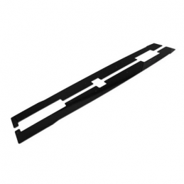 Rajouts Des Bas De Caisse V.2 Ford Fiesta Mk8 ST / ST-Line Noir Brillant