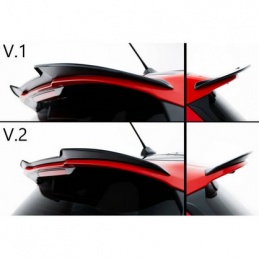 Spoiler Cap V.2 Ford Fiesta Mk8 ST / ST-Line Noir Brillant