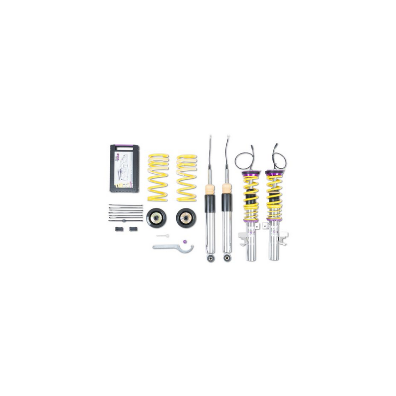 combinés filetés KW DDC -Plug & Play inox Ford Focus MK3 RS