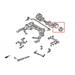 Silent bloc differentiel arrière Mazda RX-7