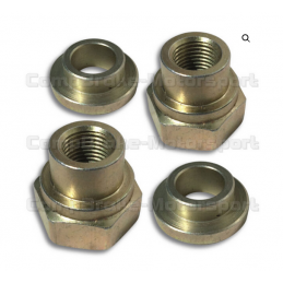 Suspension avant réglable 2 pièces, support supérieur bleu/noir (PAIRE) Focus mk2 RS
