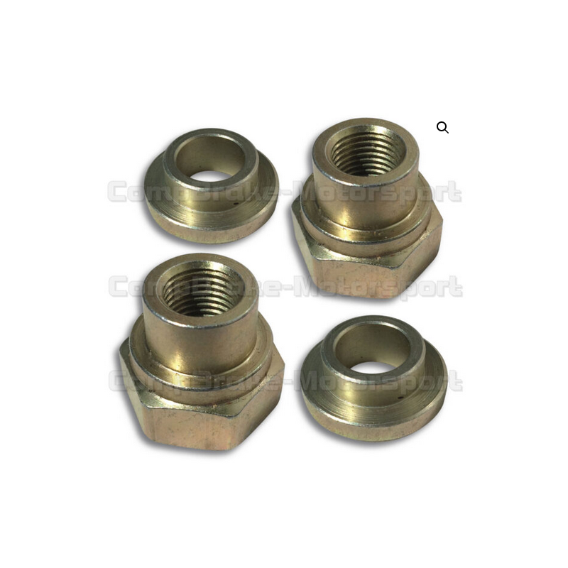 Suspension avant réglable 2 pièces, support supérieur bleu/noir (PAIRE) Focus mk2 RS