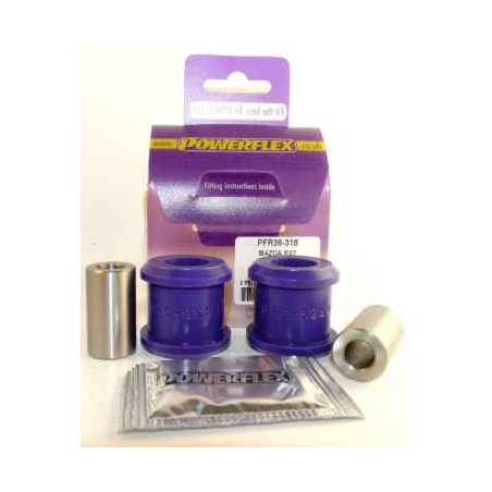 silentbloc extérieure de réglage de pincement arrière Réf 18 Powerflex Mazda RX-7 Gen 3 - FD3S (1992-2002)