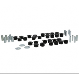 Kit silentblocs bras de suspension inférieur et supérieur Whitline MAZDA MX 5 NA NB