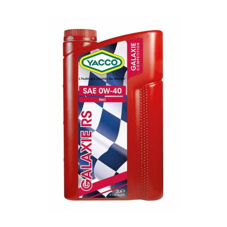 Huile GALAXIE RS SAE 0W-40 2L YACCO