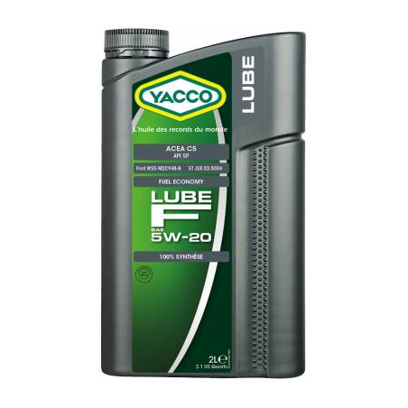 Huile LUBE F 5w-20 5L YACCO