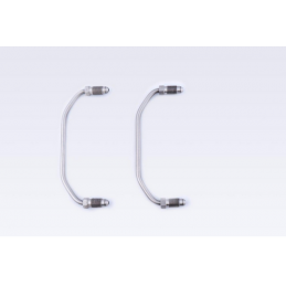 Kit de durites de frein inférieures pour étriers VM01/02 330 mm BBK (Kit de 2 pièces)