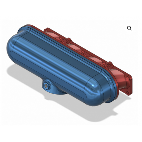 Collecteur d'admission moulé  option rampe injection FIESTA MK7 ST180 cv