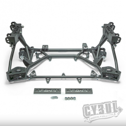 Sous-châssis tubulaire avant Mazda MX-5 NC avec correction du centre de roulis