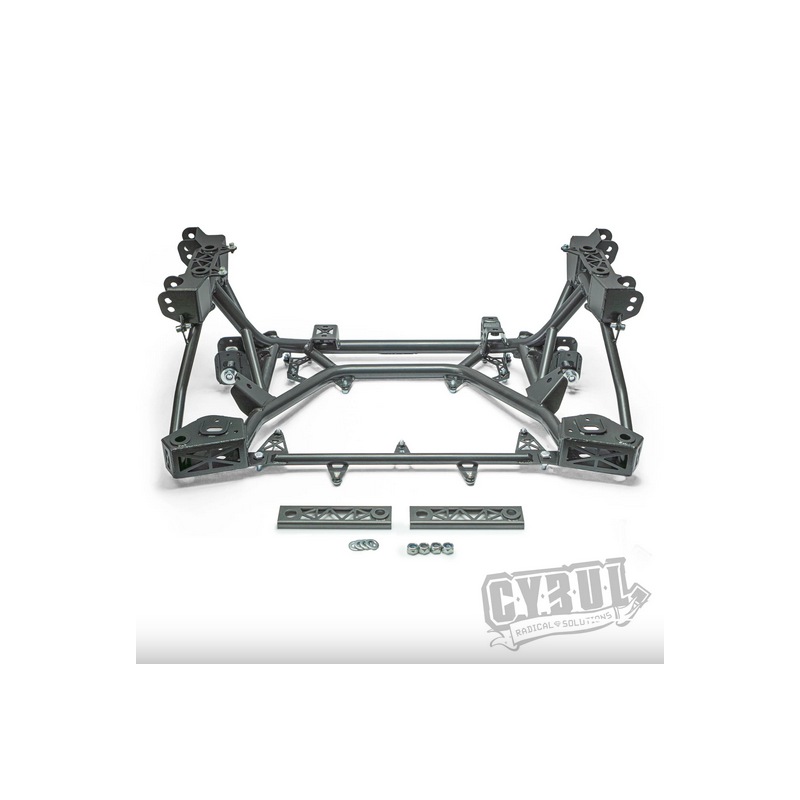 Sous-châssis tubulaire avant Mazda MX-5 NC avec correction du centre de roulis