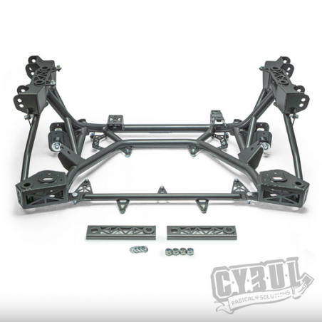 Sous-châssis tubulaire avant Mazda MX-5 NC avec correction du centre de roulis