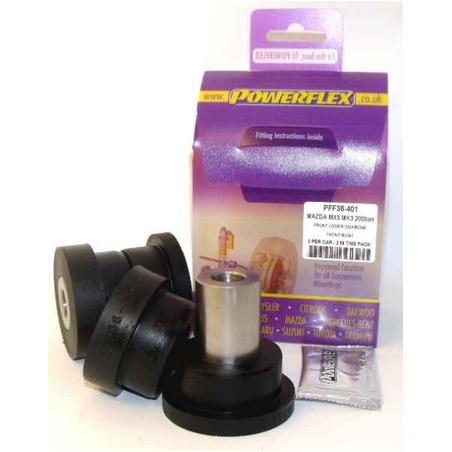 Silentbloc de bras de suspension inférieur avant Réf 1 Powerflex pour Mazda MX-5 Mk3 NC (2005-2015)