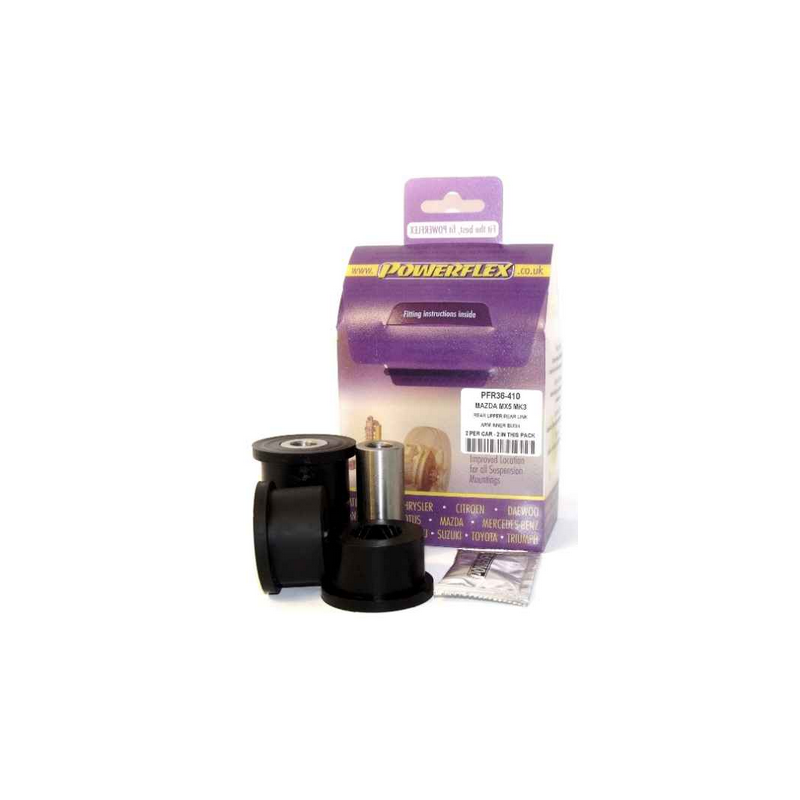 Silentbloc intérieur de bras supérieur arrière Réf 10 Powerflex pour Mazda MX-5 Mk3 NC (2005-2015)