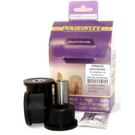 Silentbloc intérieur de bras supérieur arrière Réf 10 Powerflex pour Mazda MX-5 Mk3 NC (2005-2015)