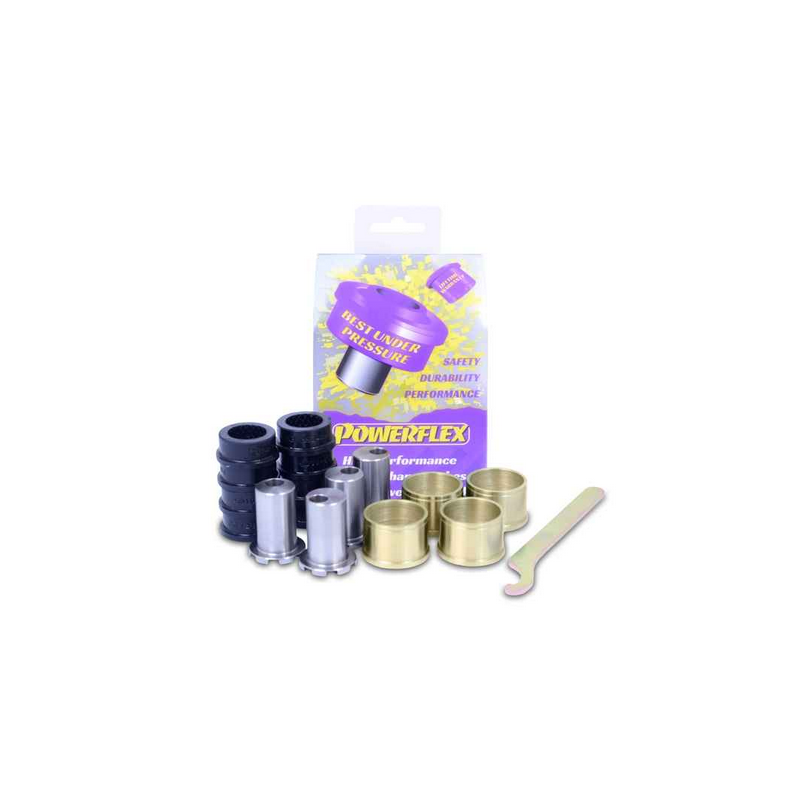 Silentbloc de bras de suspension supérieur arrière Réf 10 réglable en carrossage Powerflex pour Mazda 3 BL (2009-2013)