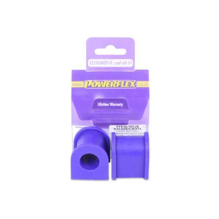 Silentbloc de barre antiroulis avant 20 mm Réf 4 Powerflex  pour Mazda MX-5 Mk2 NB (1998-2005)