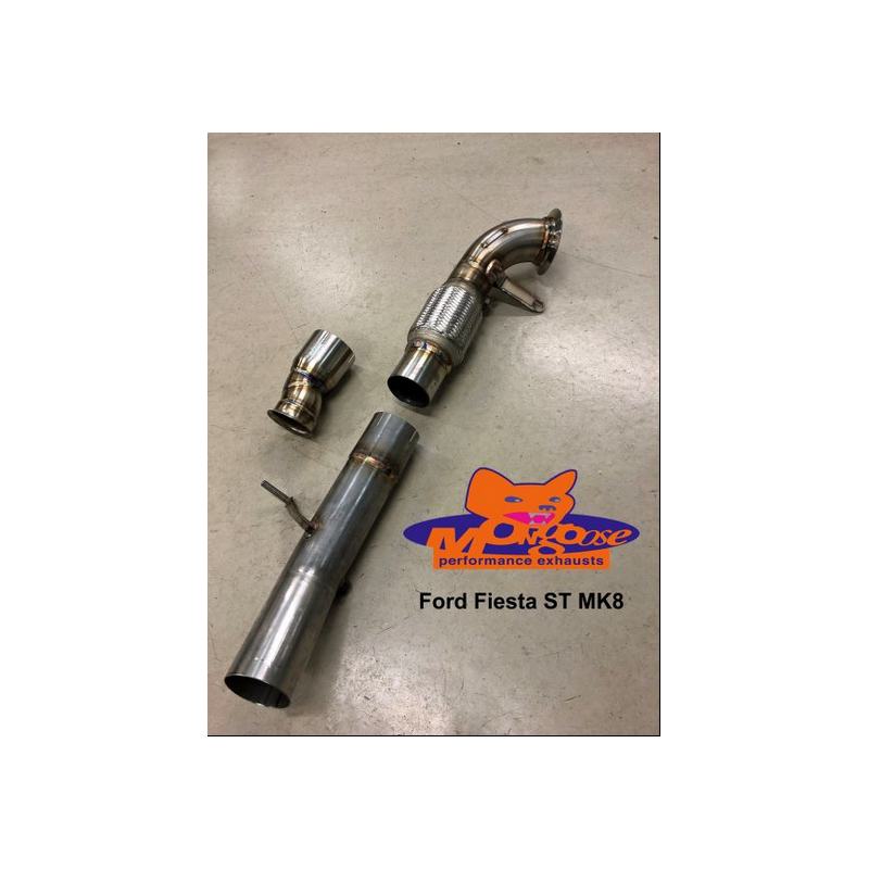 Downpipe / Décat Mongoose pour Ford Fiesta mk8 ST