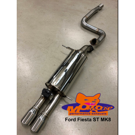 Système d'échappement arrière Mongoose GPF pour Fiesta mk8 ST – Modèles antérieurs à septembre 2020
