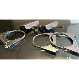 Kit de montage d'échappement Mongoose « Section 59 » uniquement – ​​Focus RS Mk2