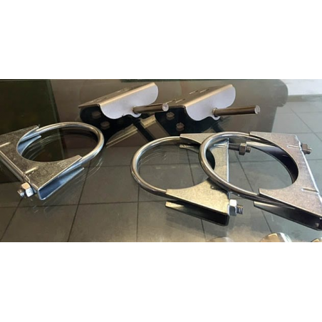 Kit de montage d'échappement Mongoose « Section 59 » uniquement – ​​Focus RS Mk2