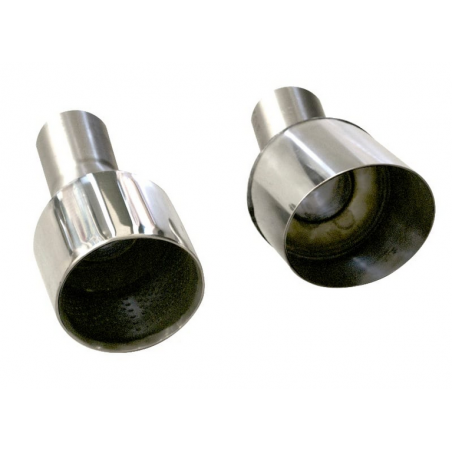 Embouts d'échappement Mongoose uniquement (paire) – Focus RS Mk2