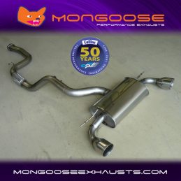 Système d'échappement Mongoose pour Ford Focus mk2 RS