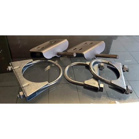 Kit de montage d'échappement Mongoose « Section 59 » uniquement – ​​Focus ST225