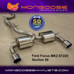 Echappement Système « Section 59 » Ford Focus ST Mk2