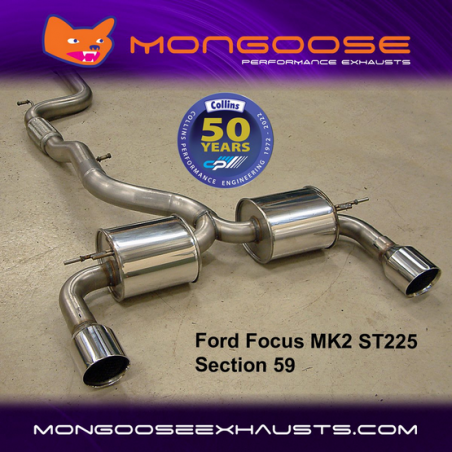 Echappement Système « Section 59 » Ford Focus ST Mk2