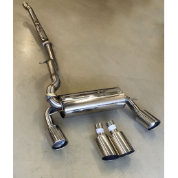 Échappement Mongoose Cat Back pour Ford Focus mk3 RS