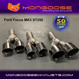 Échappement Mongoose Cat Back pour Ford Focus mk3 ST250