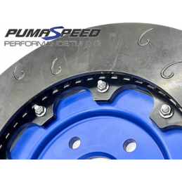disques de frein avant flottants Pumaspeed Racing en deux parties pour Ford Focus MK3 RS (Focus RS Mk3 2.3T).