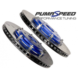 disques de frein avant flottants Pumaspeed Racing en deux parties pour Ford Focus MK3 RS (Focus RS Mk3 2.3T).