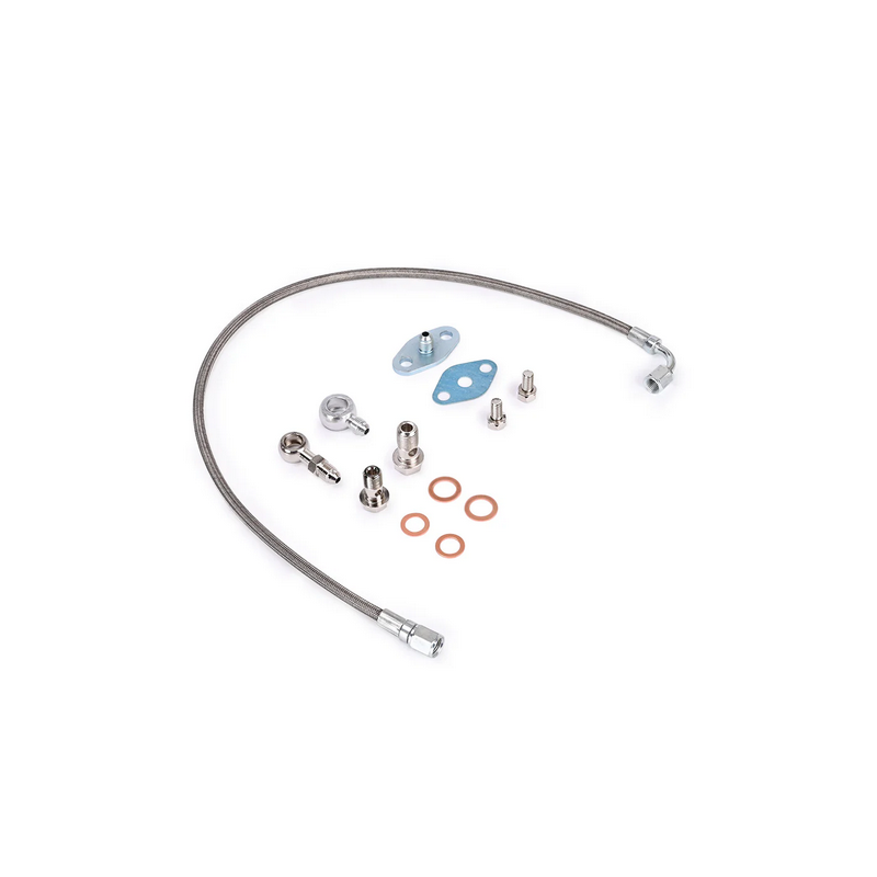 Kit de conduite d'alimentation d'huile pour turbo MAZDA RX7 RX-7 13B FC FD simple HT18 HT18S