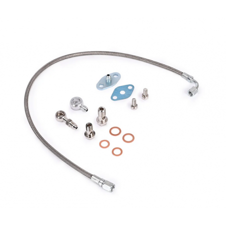 Kit de conduite d'alimentation d'huile pour turbo MAZDA RX7 RX-7 13B FC FD simple HT18 HT18S