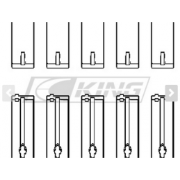 Coussinet de palier principal 0.26 King MAZDA B6, B6-T, ZM, B3, B5