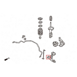 Silent bloc bras avant inferieur- Small Ford Mondeo ST