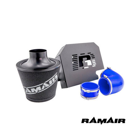 Kit d'admission plissé haute performance Focus ST MK2 avec support ECU – Tuyaux bleu