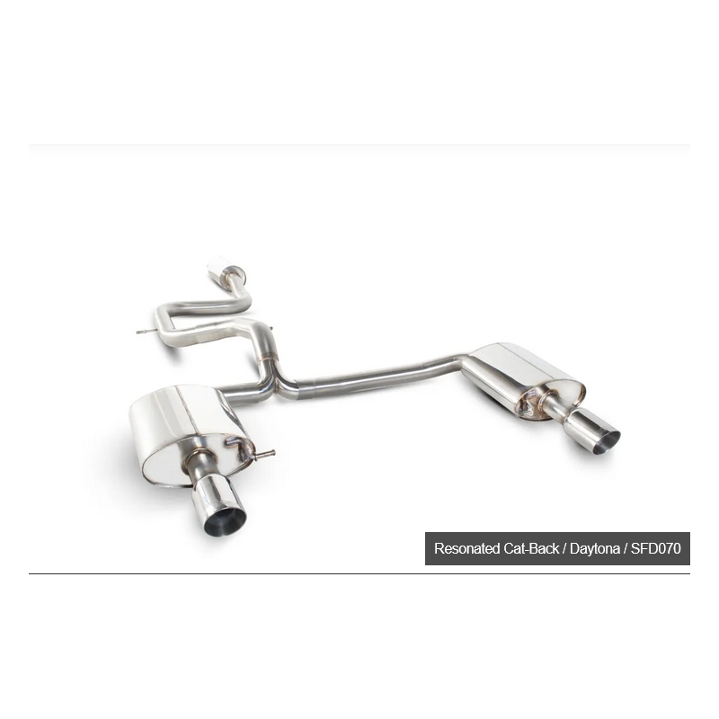 Système d'échappement cat-back résonné Ford mondeo 2.5