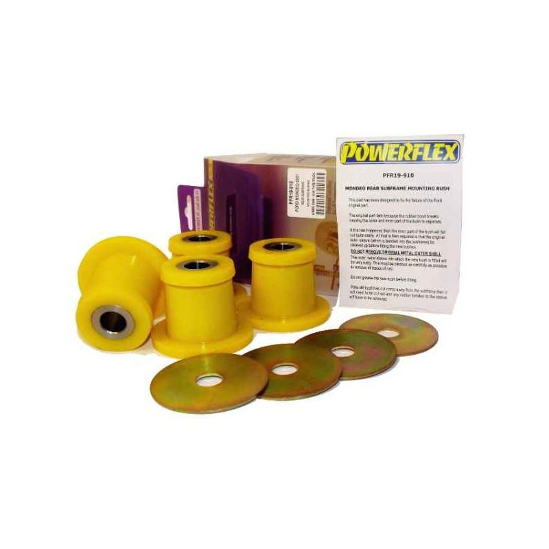 Silentblocs de berceau arrière Powerflex Ford Mondeo (2000 à 2007)