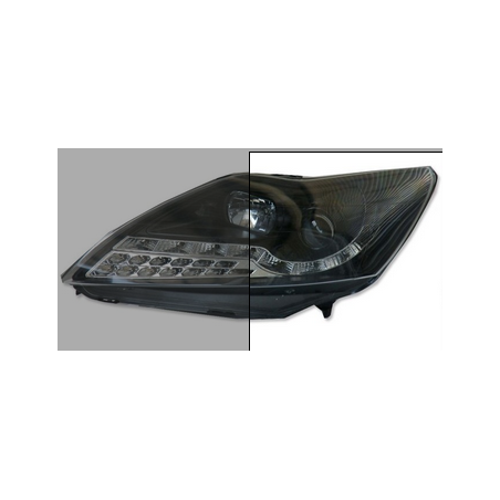 Phare Avant Lumière De Jour Ford Focus 2008, Led Intermittent, Noir